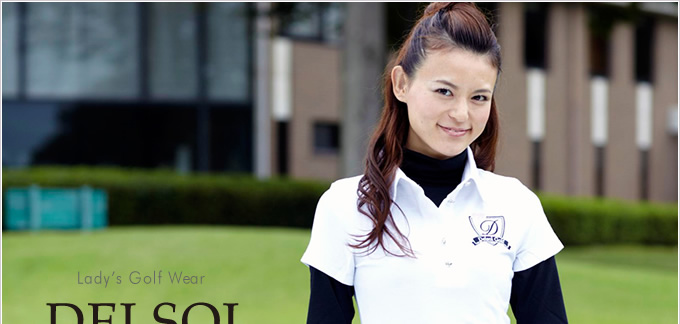 Lady's Golf Wear DELSOL GOLF